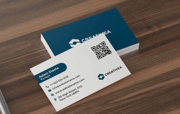 In danh thiếp Có QR code